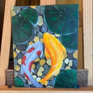 Original artwork Koi